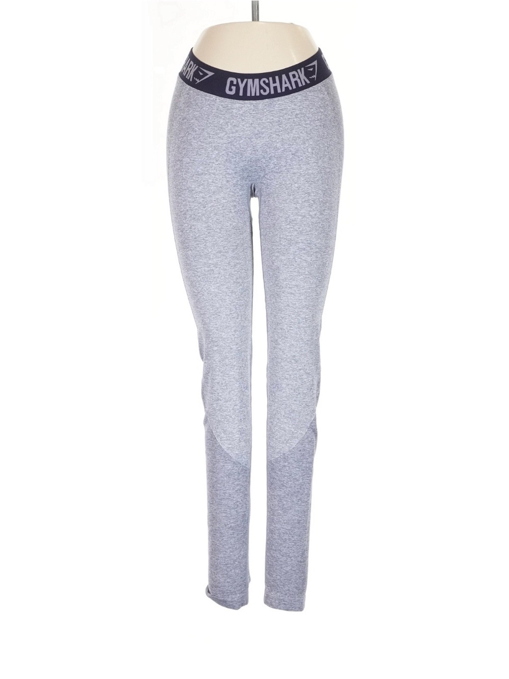 Gymshark Heather Light Grey Seamless High-Rise Leggings